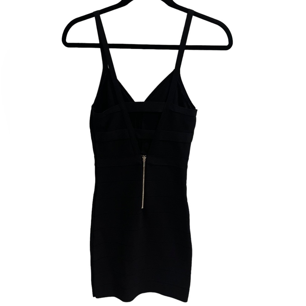 bebe - Black Bandage Bodycon Little Black Dress - Women’s Size XS - Picture 9 of 10